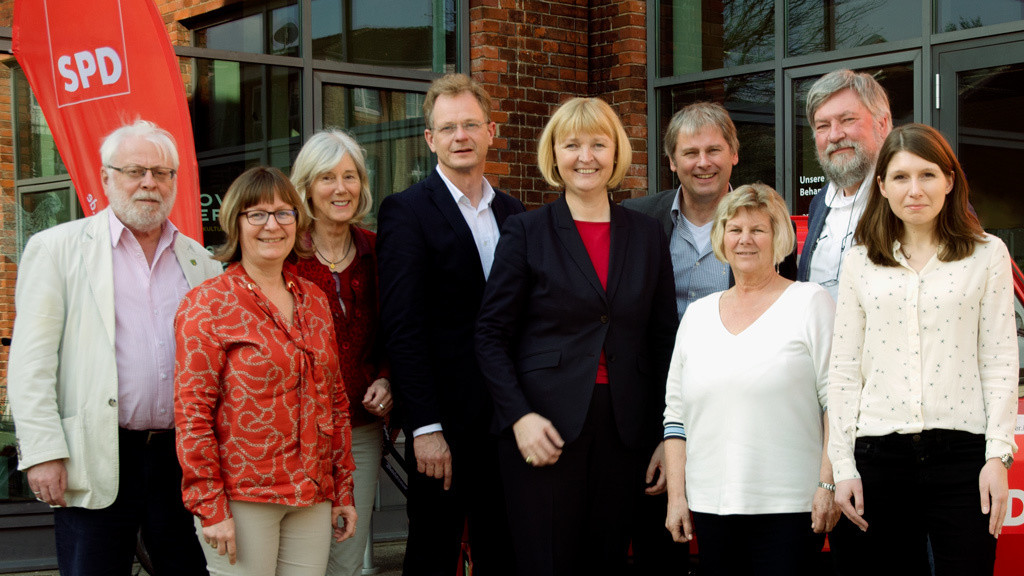 Gruppenfoto vom SPD-Unterbezirksvorstands 2019