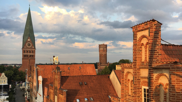 Skyline von Lüneburg